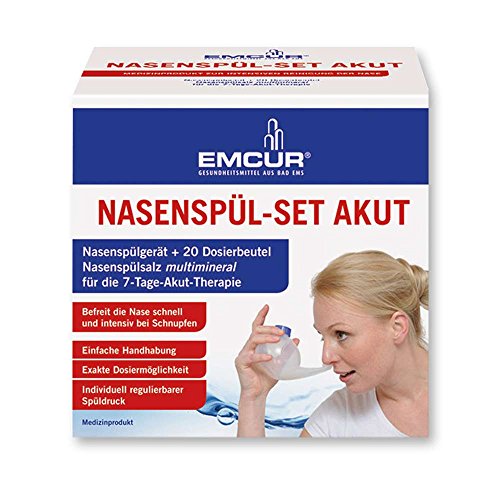 Emcur ® Emsan Nasenspülset Akut 20 Dosierbeutel