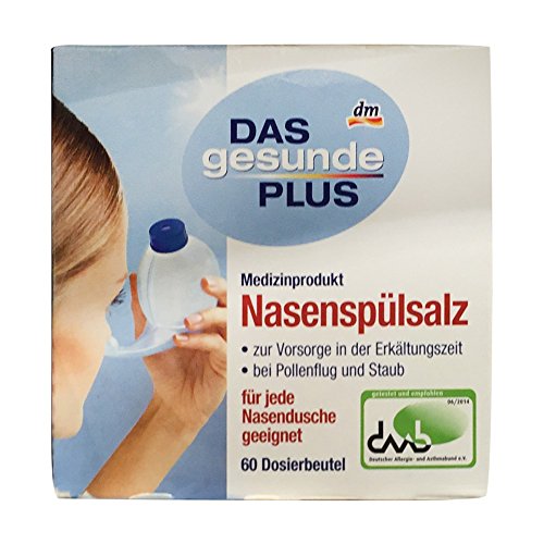 DAS gesunde PLUS Nasenspülsalz Beutel (60 Dosierbeutel)